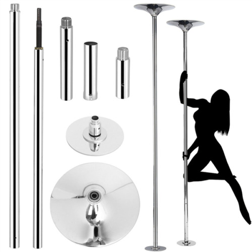 45mm Professional Dancing Pole Solid Removable Static Spinning Stripper Pole
